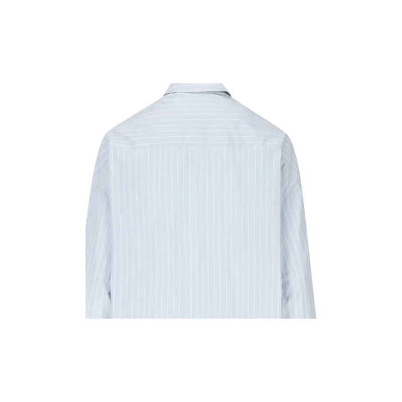 Balenciaga Striped Long-Sleeved Shirt-3