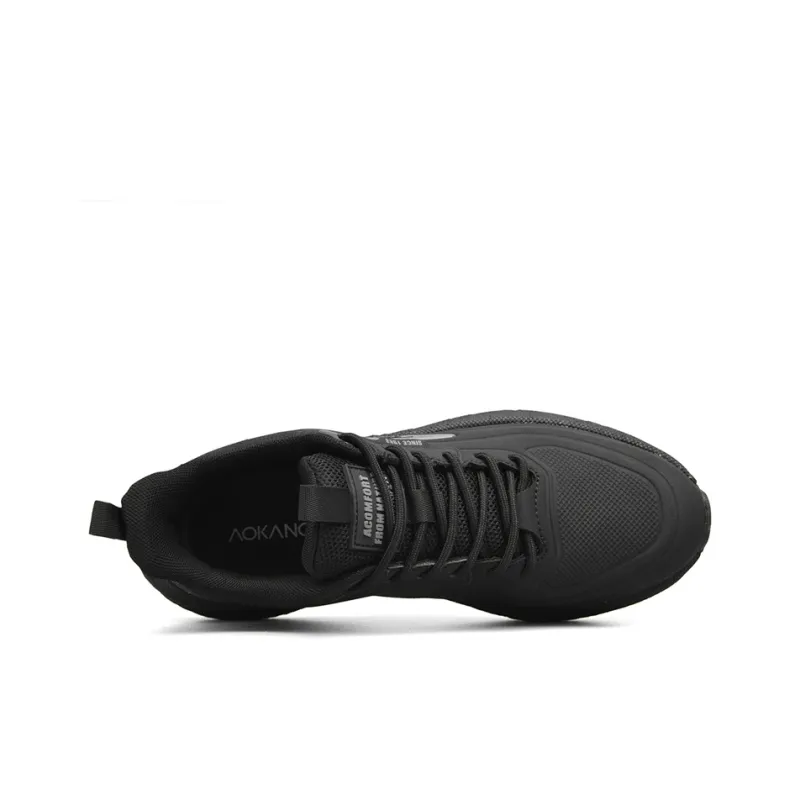 AOKANG Cushioned Wear-Resistant Breathable Slip-Resistant Low-Top Casual Running Shoes Men's Shopping Bag-4