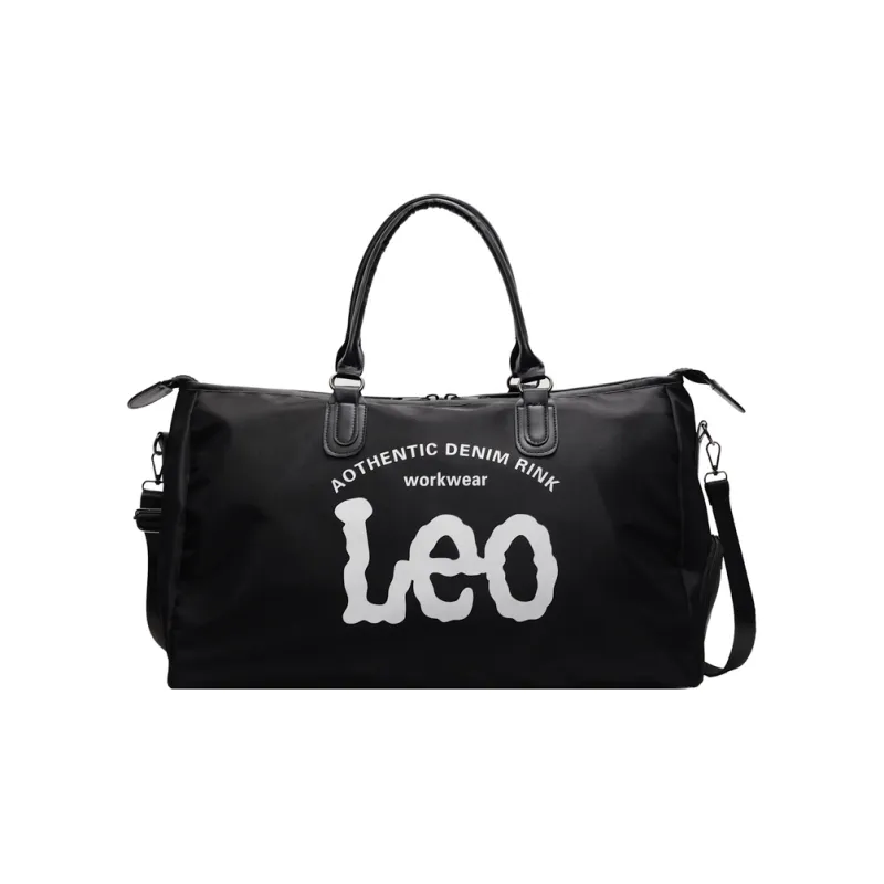 Kaka Tree Oxford Gym Bag, Crossbody Bag, Travel Bag 30L Unisex Black/Blue-0
