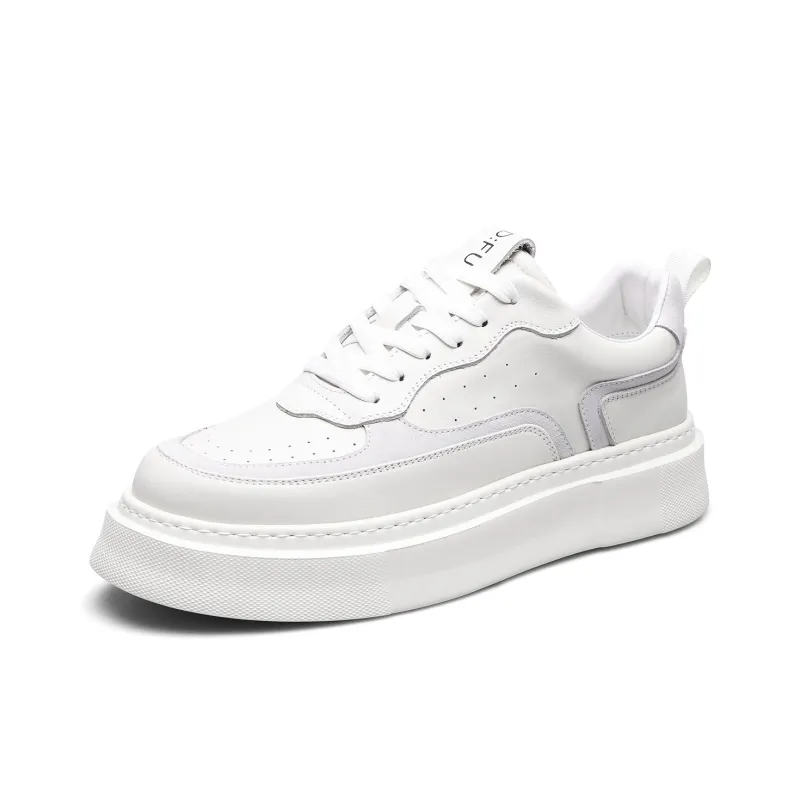 D FUSE SCANDINAVIA Low Top Skateboard Shoes Men's White-1