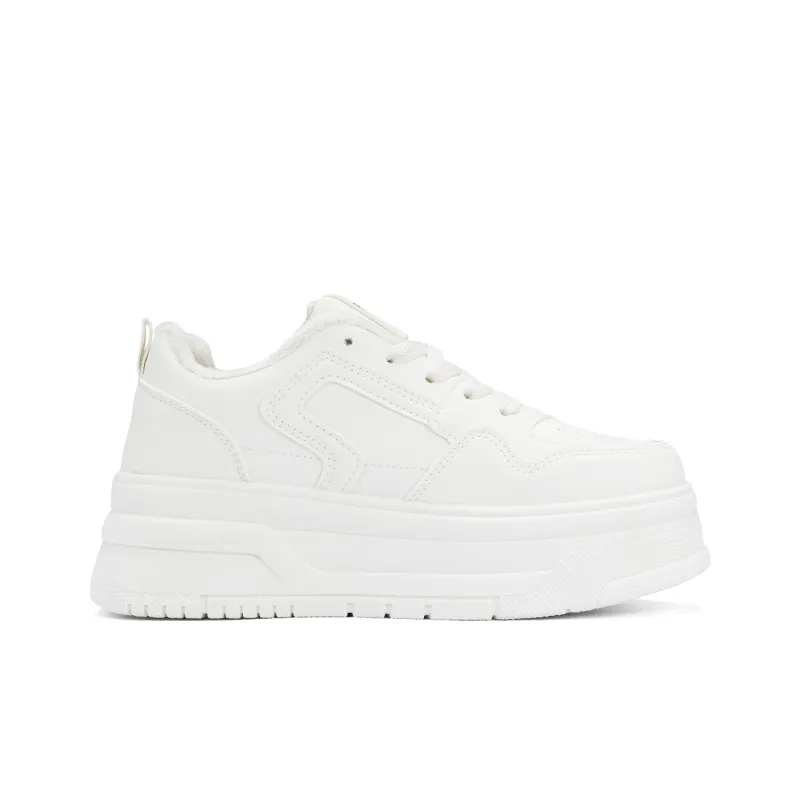RENBEN Warm Height Increasing Low Top Skateboard Shoes Women's-1