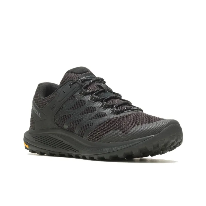 MERRELL Nova 3 Anti Slip Wear Resistant Low Top Trail Running Shoes Men's Black-2