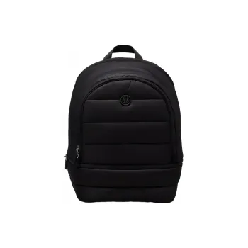 Lululemon Wunder Puff Series Nylon Backpack Regular Unisex Black
