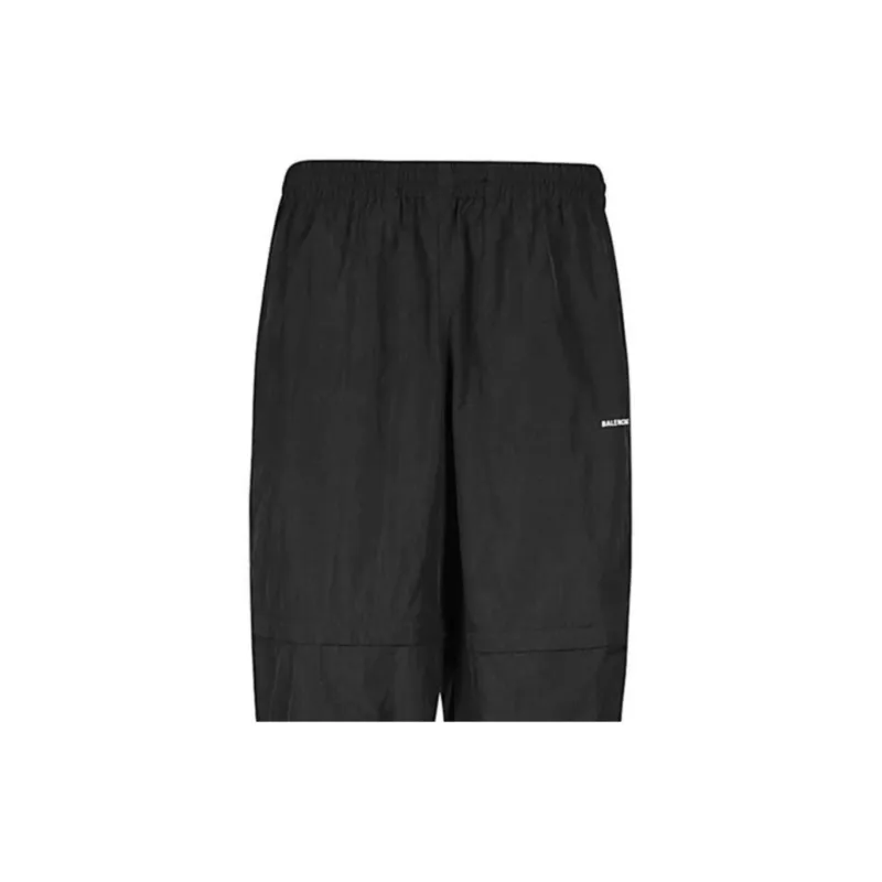 Balenciaga Knitted Sports Pants Men's Black-2