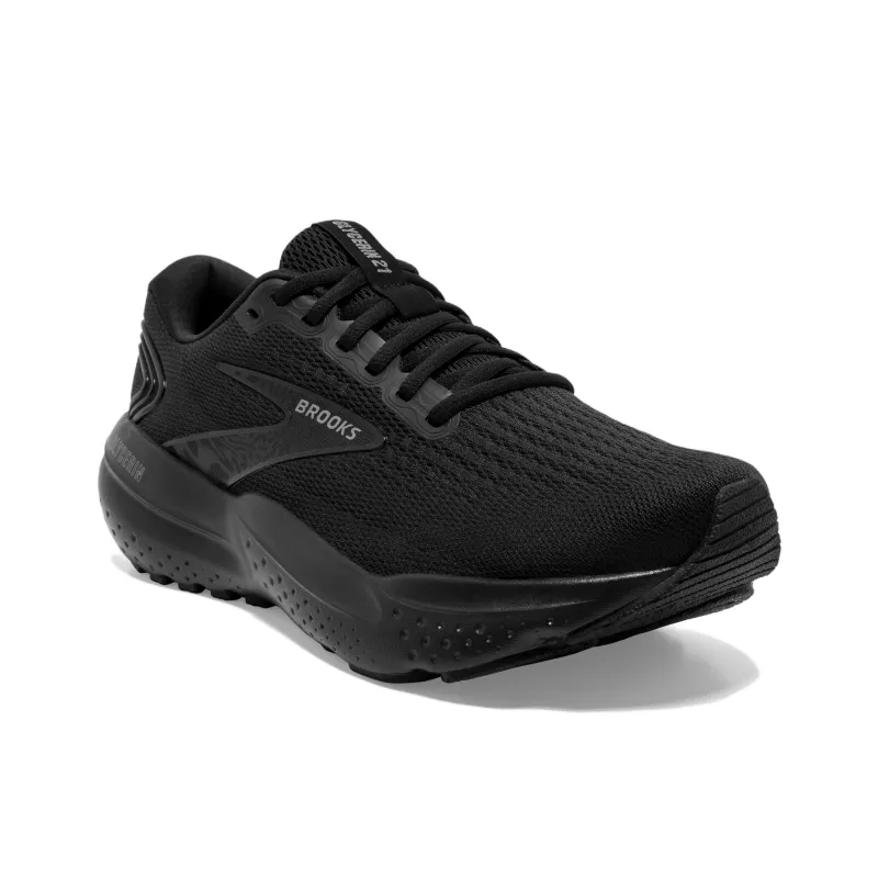 Brooks Glycerin 21 Anti Slip Wear Resistant Low Top Casual Running Shoes Women's Black-2