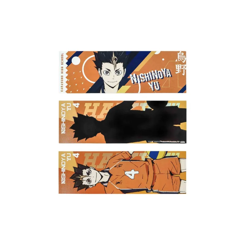 GuGuGuGu Haikyu!! Other Characters Temperature-Sensitive Card Cartoon Merch Laser Tickets-4