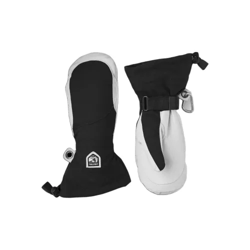 HESTRA Polyamide Goat Leather Polyester Sports Gloves Women's Black