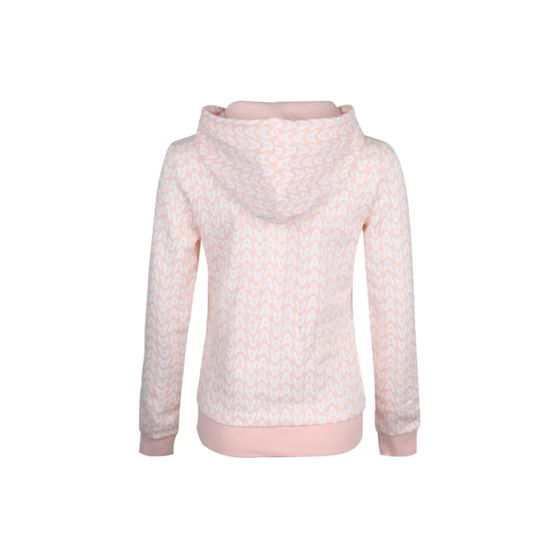Adidas Neo AOP HOODIE Sweatshirt Women's Pink-1