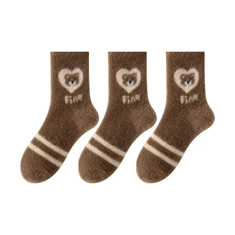 MIIOW Trend Party Series Mid Calf Socks Women's 3 Pack-10