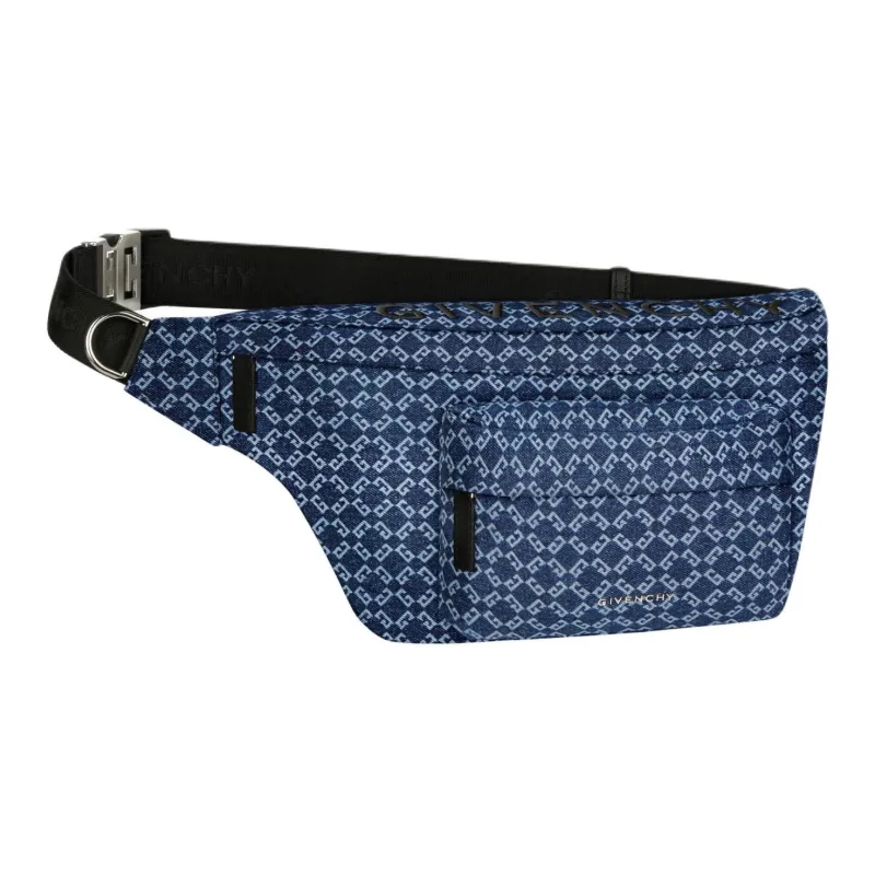 Givenchy Denim Fanny Pack Regular Men's Dark Blue-1