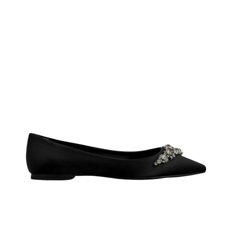 Roger Vivier Efflorescence Casual Single Shoes Women's Black-1