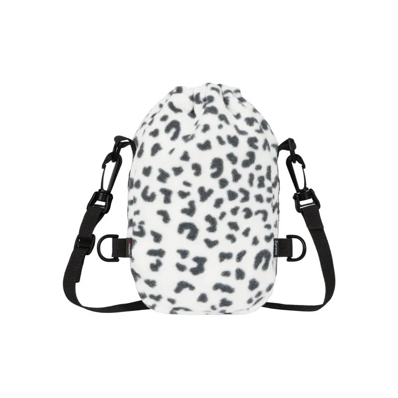 Supreme POLARTEC Collaboration Wool Shoulder Bag Crossbody Bag Unisex Leopard Print-2