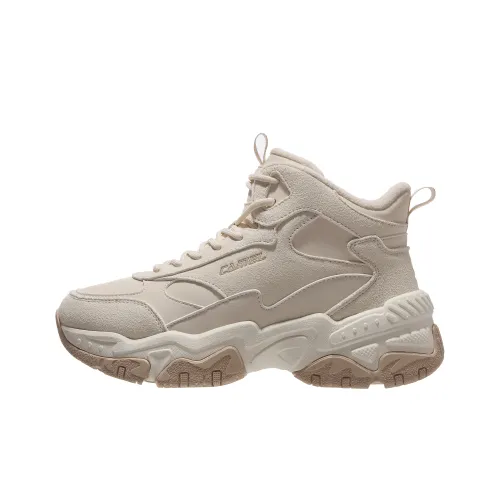 CAMEL Cushioned Slip-Resistant Warm Mid-Top Casual Shoes Women's