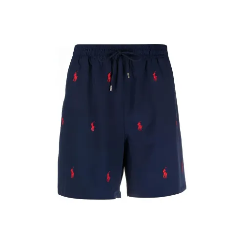 Polo Ralph Lauren Logo Embroidered Swimming Trunks