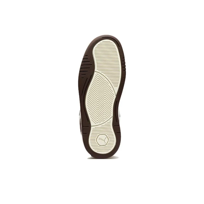 PUMA Puma-180 Slip-Resistant Water-Resistant And Wear-Resistant Low-Top Skateboard Shoes Unisex Tan-5