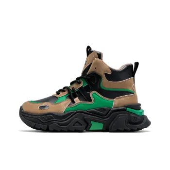 JKEM Anti Slip And Wear Resistant Height Increasing High Top Chunky Sneakers Men's