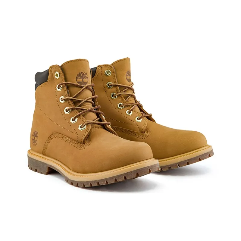 Timberland Waterville Wear Resistant Slip Resistant Short Outdoor Boots Women's Brown-2