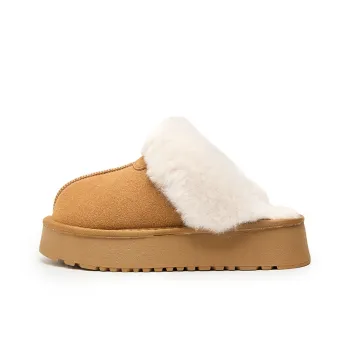 WESTLINK TPR Sole Fuzzy Slip Resistant Wrap toe Slippers Women's