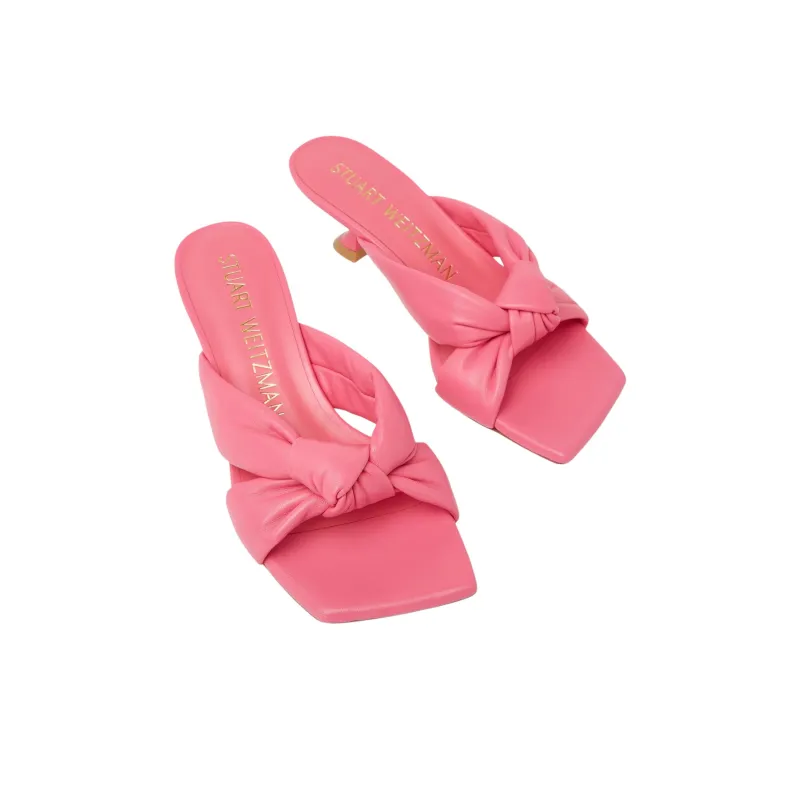 Stuart Weitzman/SW Playa Slide Slippers 5cm Women's Pink-3