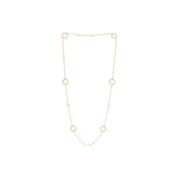 BVLGARI 18K Rose Gold, Mother Of Pearl Necklaces Unisex
