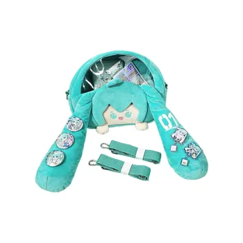 Kinbor Hatsune Miku Polyester Backpack Regular Women's Green