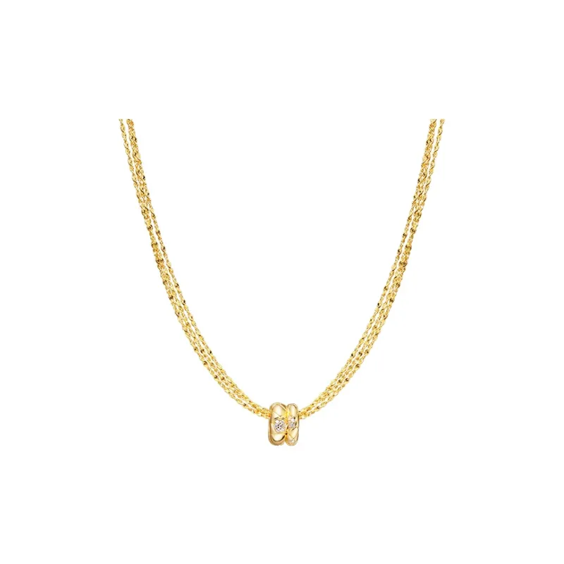 Arsis Copper Alloy Necklaces Unisex-5