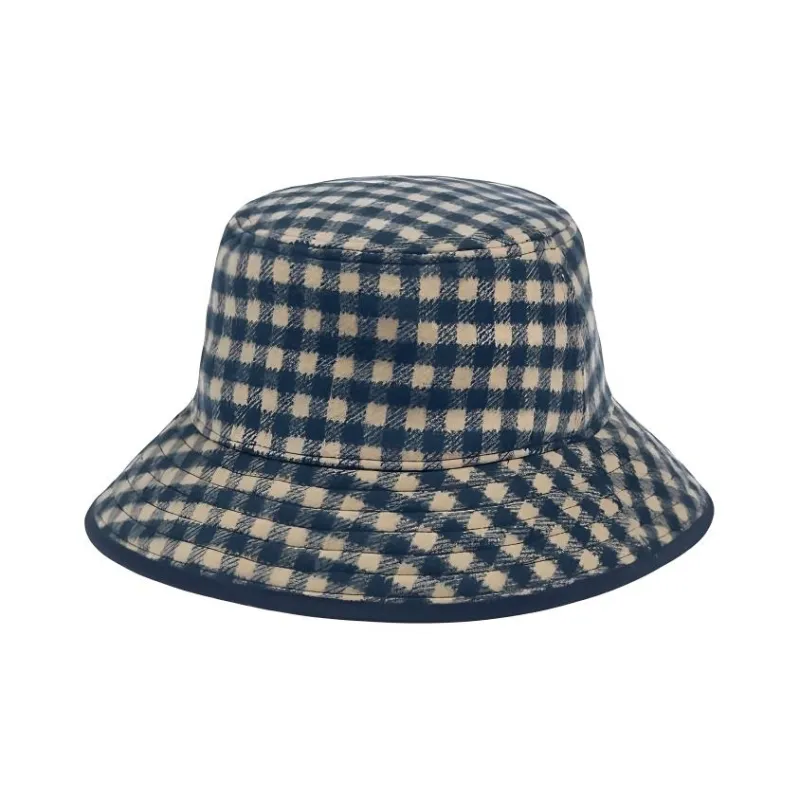 GUCCI Wool Bucket Hats Unisex Blue-0