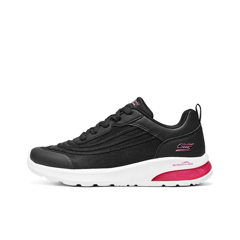 Skechers BOBS Sport Anti Slip Wear Resistant Low Top Casual Shoes Women's Black-0