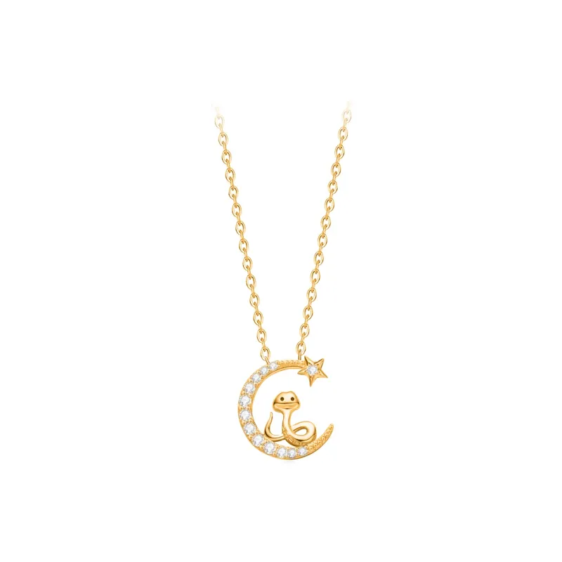 STQ S925 Silver Necklaces Women's-4