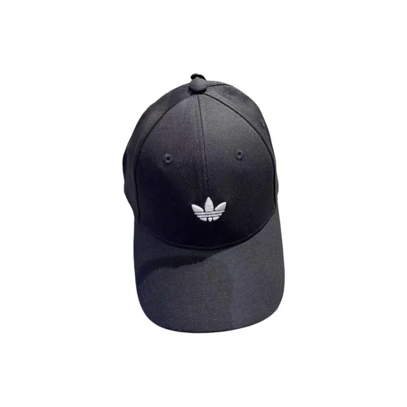 Adidas Originals Cotton Elastane Polyester Baseball Caps Unisex Black-1