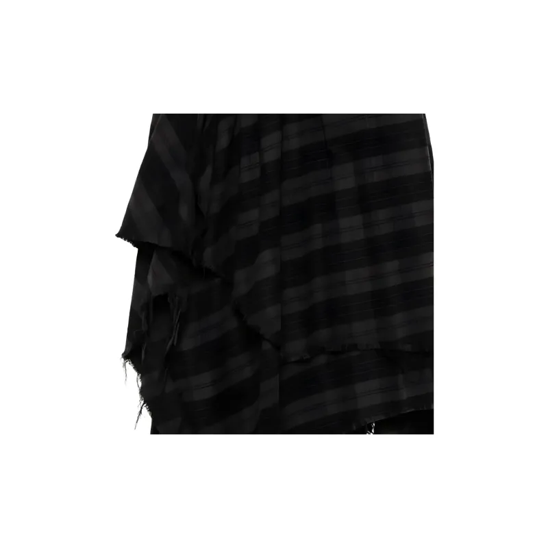 R13 Checked Midi Skirt-4