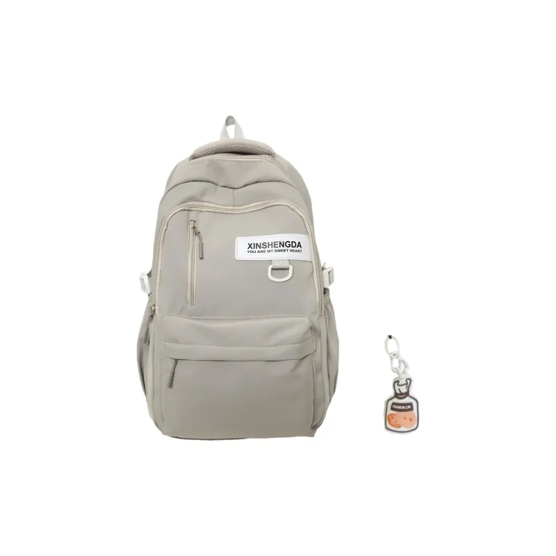 BRABOSTON Nylon Backpack Regular Unisex White/Black/Green/Gray/Red-6