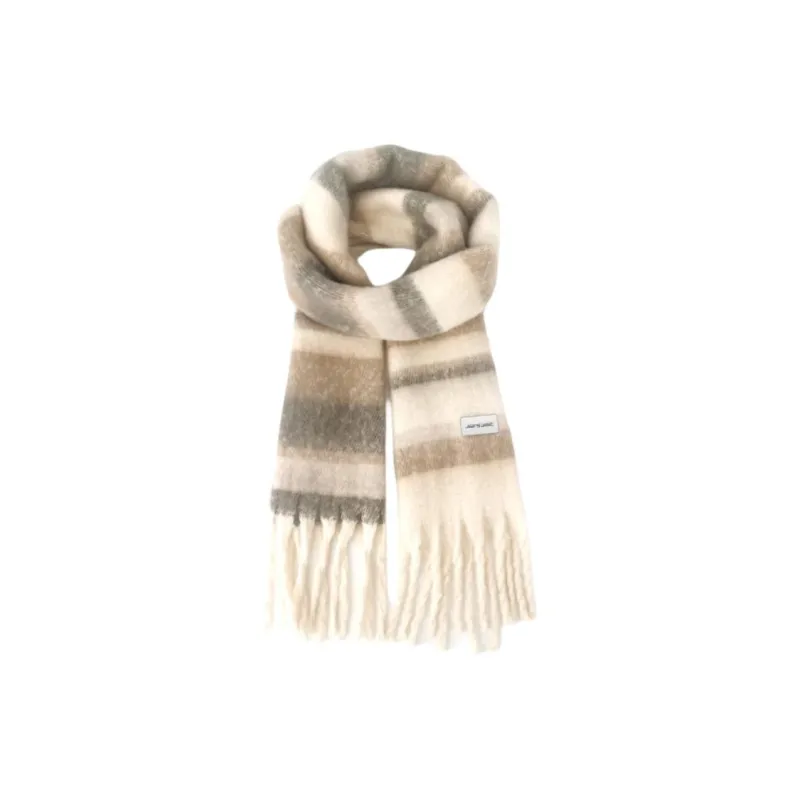 JEANSWEST Polyester Knit Scarves Unisex-0