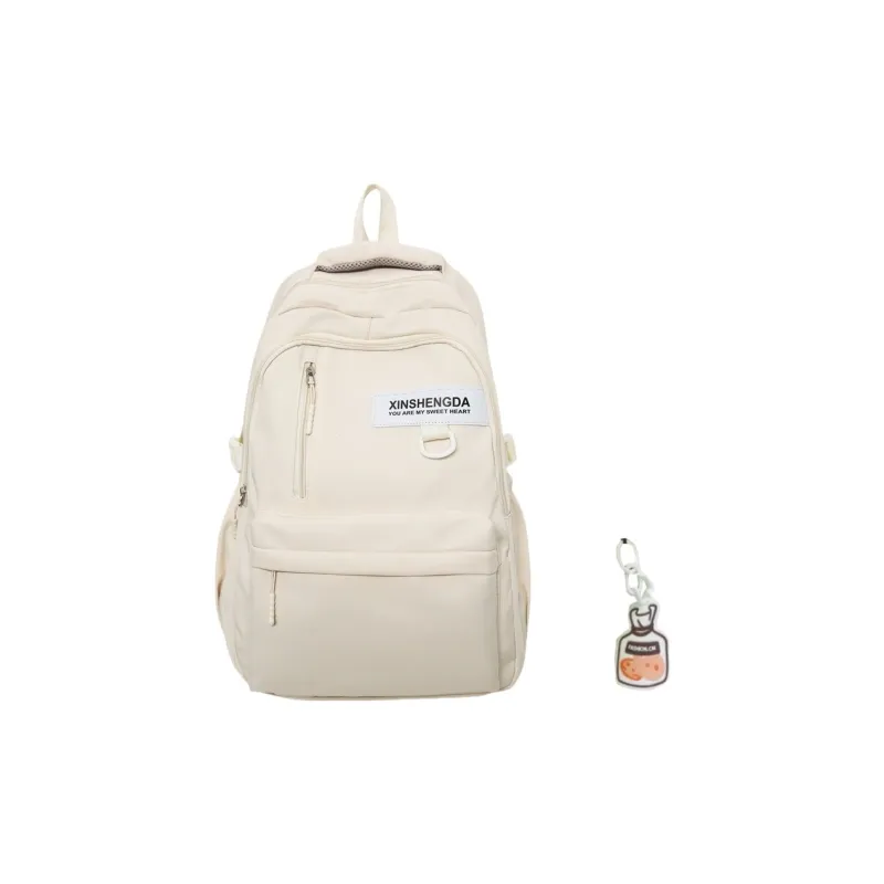 BRABOSTON Nylon Backpack Regular Unisex White/Black/Green/Gray/Red-0