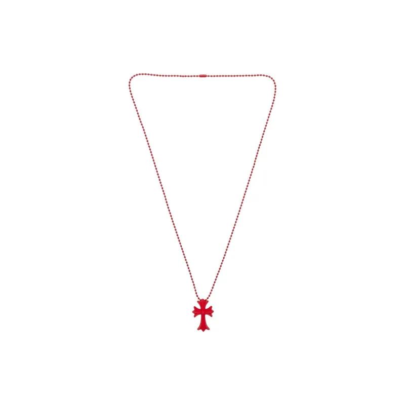Chrome Hearts Brass Silicone Necklaces Unisex Red-0