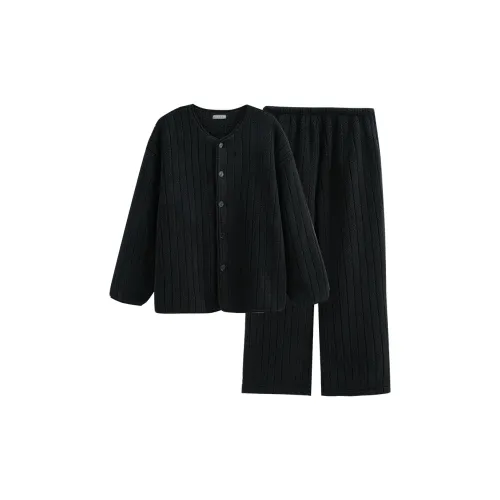 Same Language Pajama Set Men's Wajire Black