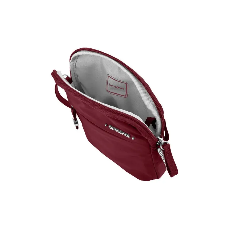 SAMSONITE Move 4.0 Nylon Shoulder Bag Crossbody Bag Handbag Small Size Unisex Garnet Red-7