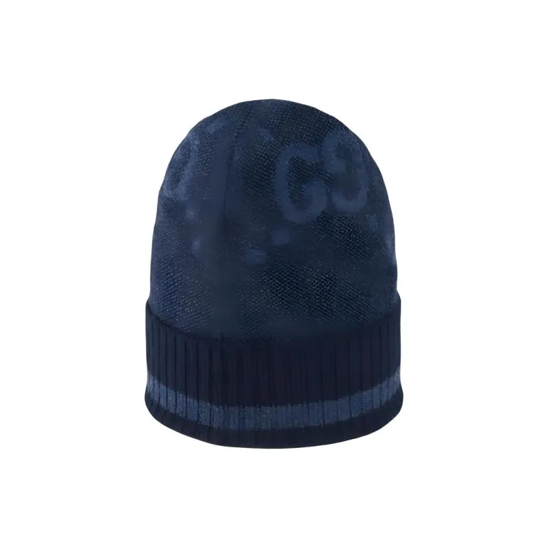 GUCCI GG Cashmere Beanie Hat-2