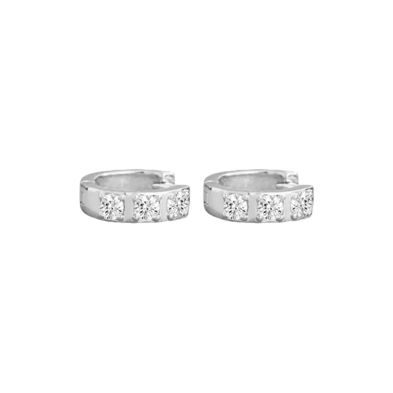 ICEGANG S925 Silver Earrings Unisex-2