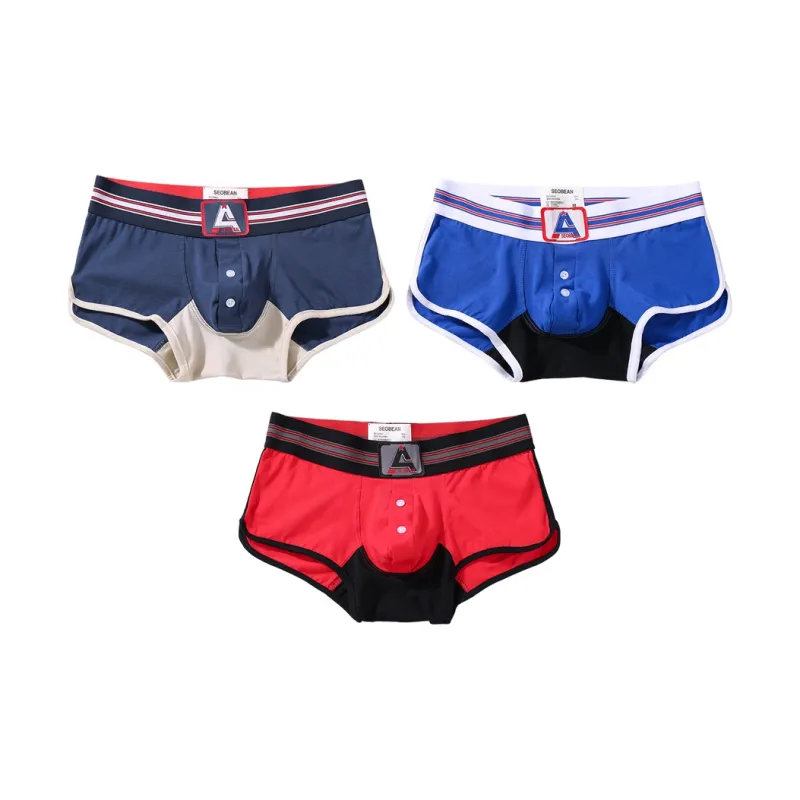 SEOBEAN Underpants Men's 3 Pack-7