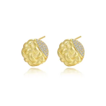 MONI JEWELLERY S925 Silver Stud Earrings Women's