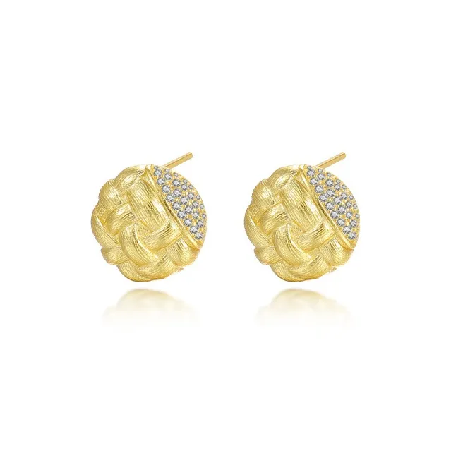 MONI JEWELLERY S925 Silver Stud Earrings Women's-0