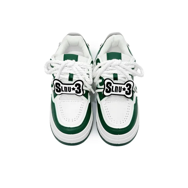 SLnU★3 Anti-Slip And Wear-Resistant Lightweight Low-Top Skateboard Shoes Men's-16