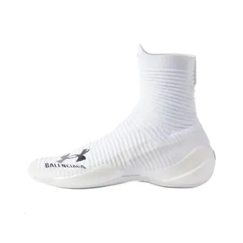 Under Armour x Balenciaga Hyper High Top Casual Shoes Men's White