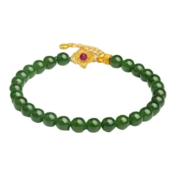 Oriental Jade Bracelets Jasper Women's