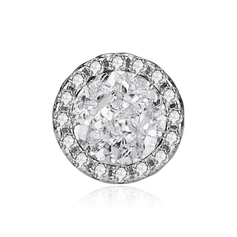 ICEGANG S925 Sterling Silver Stud Earrings Unisex-2