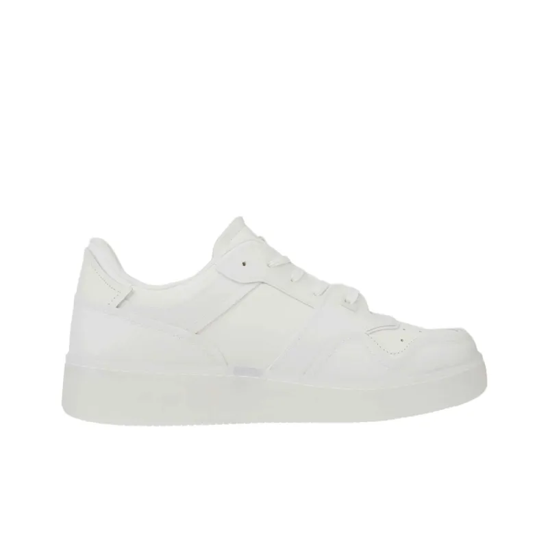 Tommy Hilfiger Jeans Low-Top Basketball Shoes Men's Ecru-1