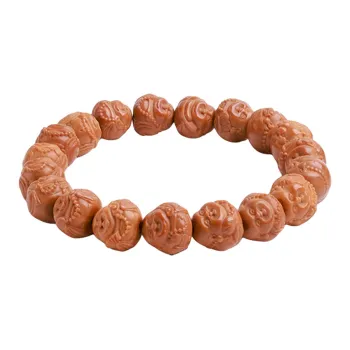 MUSHENGYUAN Monkey Head Walnut Bracelets Unisex