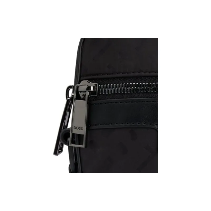 HUGO BOSS Polyamide Journalist Bag, Crossbody Bag, Shoulder Bag Men's Black-3