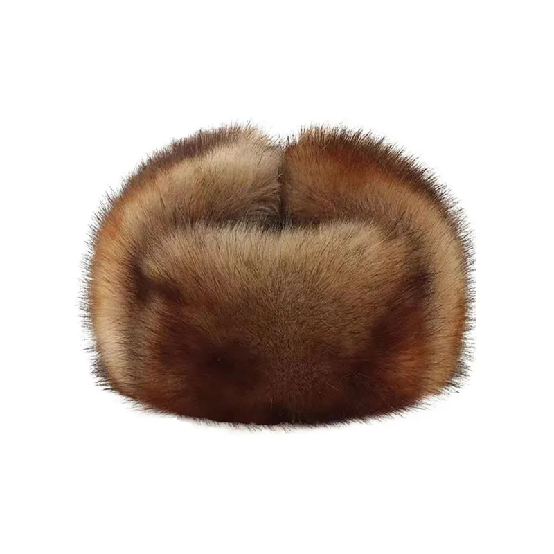 FUO Artificial Leather Trapper Hats Unisex-1